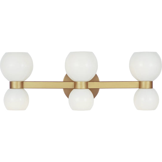 Londyn Six Light Vanity by Visual Comfort & Co.. Made from steel in a unique style.