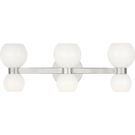 Londyn Six Light Vanity by Visual Comfort & Co.. Made from steel in a unique style.