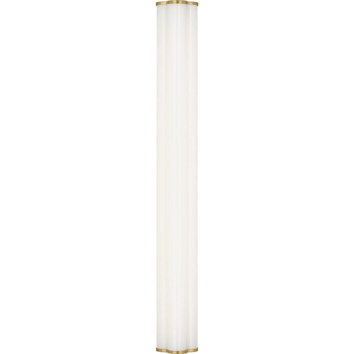 001 SI-2237815 | Primary Silo | Freya Large Vanity by Visual Comfort & Co. in burnished brass. Made from steel in a unique style.