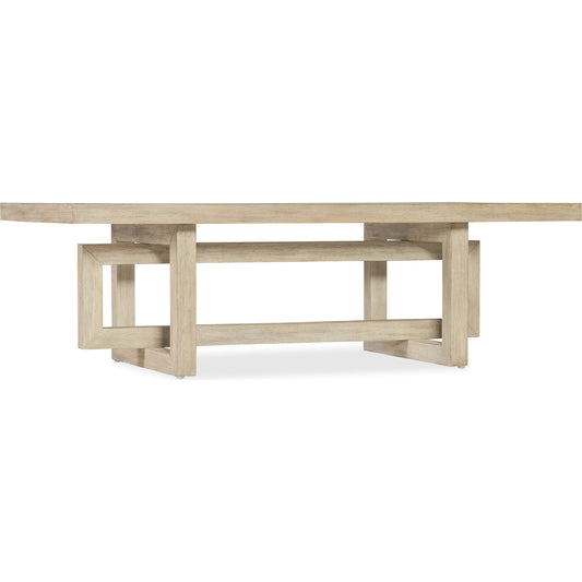 Commerce and Market Modern Rectangle Cocktail Table by Hooker Furniture in light wood and natural. Made from unique in a unique style.