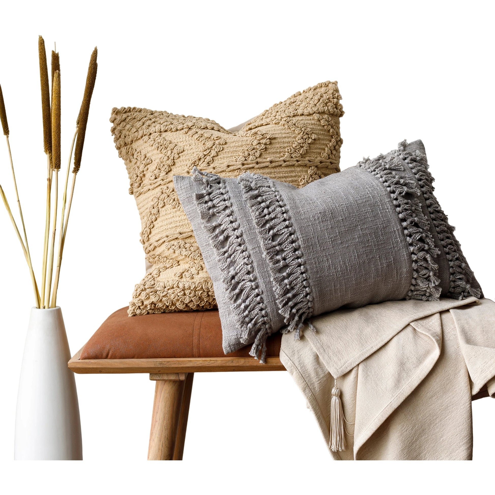 Katie Pillow - 25062 by Surya. Made from 100% cotton in a unique style.
