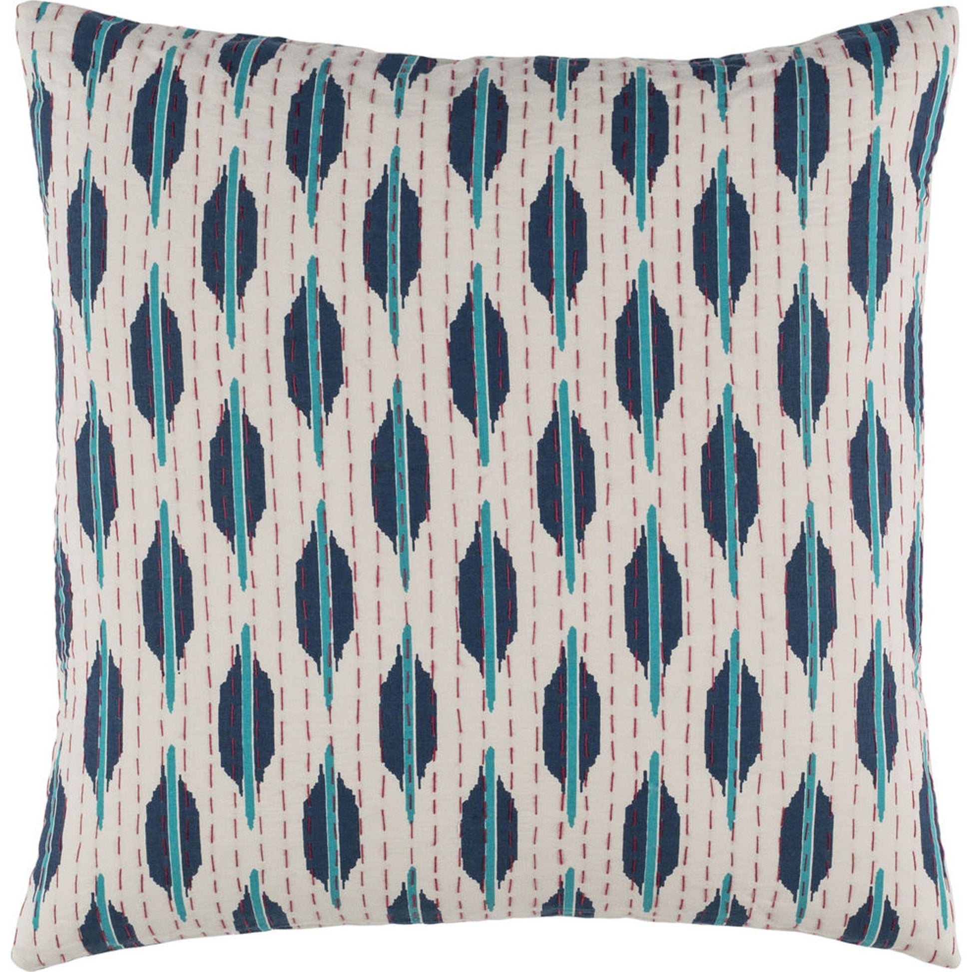 Kantha Pillow - 22555 by Surya. Made from 100% cotton in a modern style.