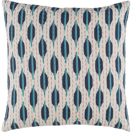 Kantha Pillow - 22555 by Surya. Made from 100% cotton in a modern style.
