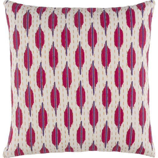 Kantha Pillow - 22555 by Surya. Made from 100% cotton in a modern style.