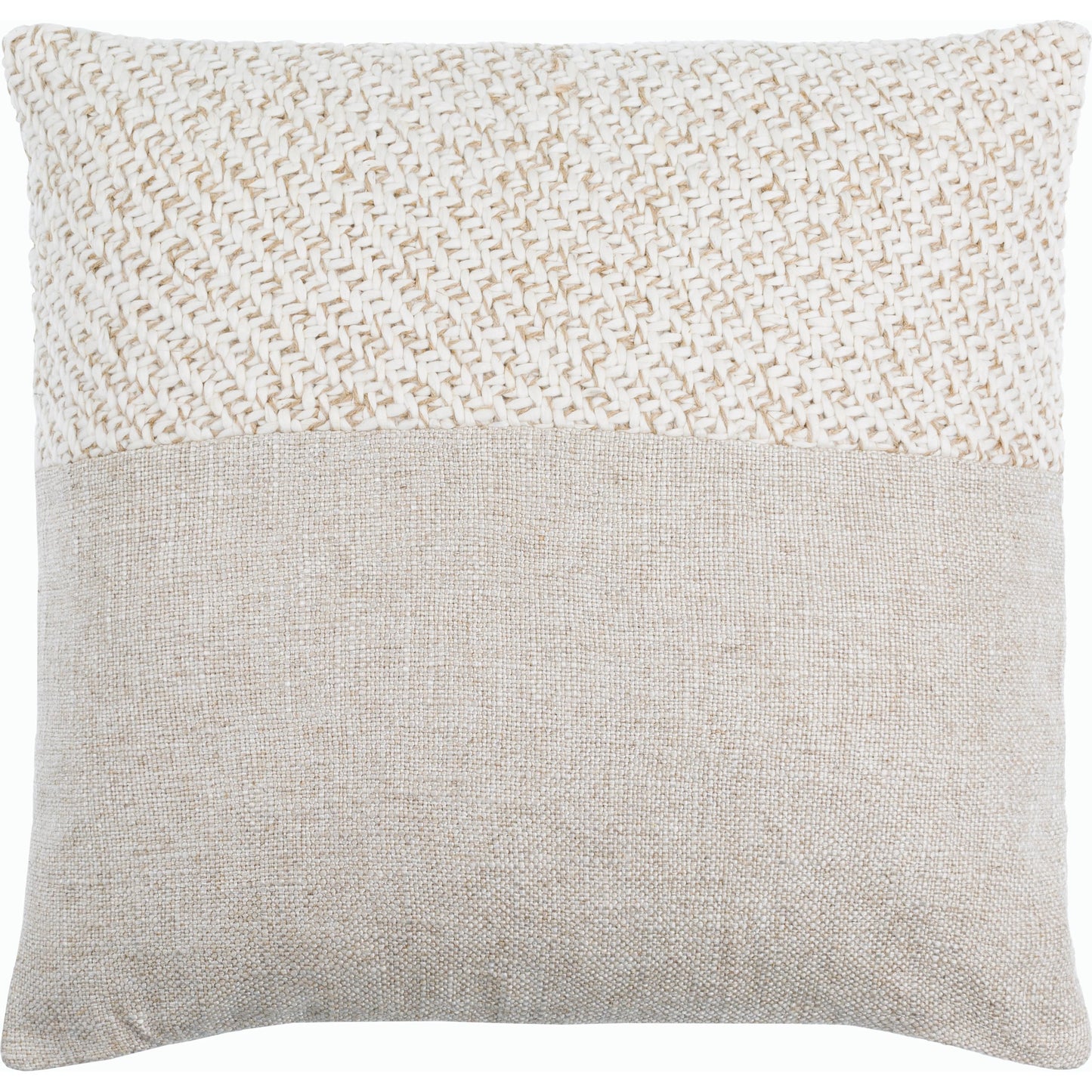 001 SI-2099634,SI-2099635,SI-2099637,SI-2099638,SI-2099640,SI-2099641 | Primary Silo | Katherine Pillow - 516685 by Surya in cream, light beige. Made from cotton, linen, viscose in a modern style.