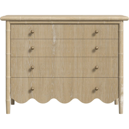 Haven Bachelor's Chest by A.R.T. Furniture in sun oak. Made from parawood solids, oak veneer in a transitional style.