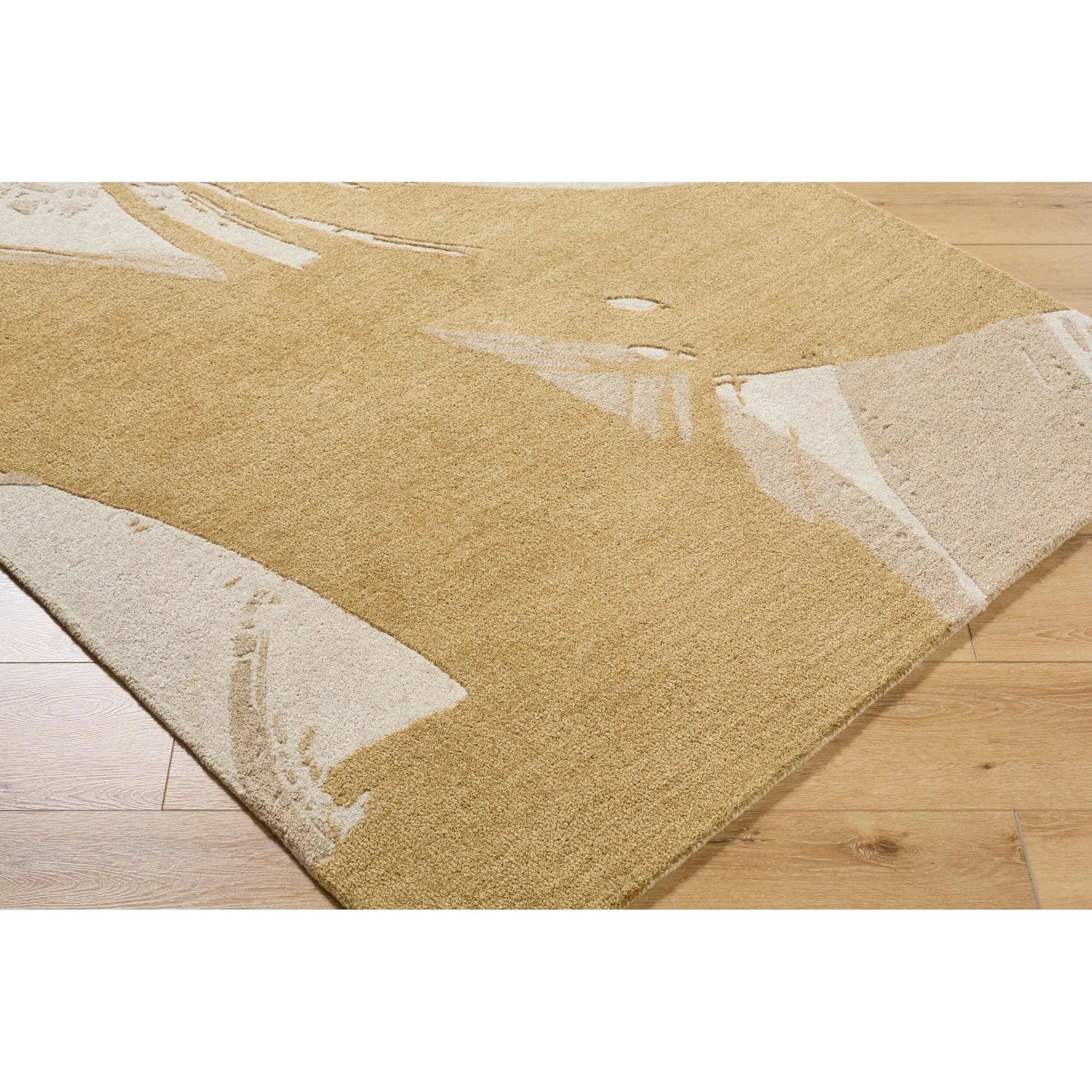 Kubra KUB-2300 Rug by Livabliss in camel, sandstone, ivory. Made from wool in a unique style.
