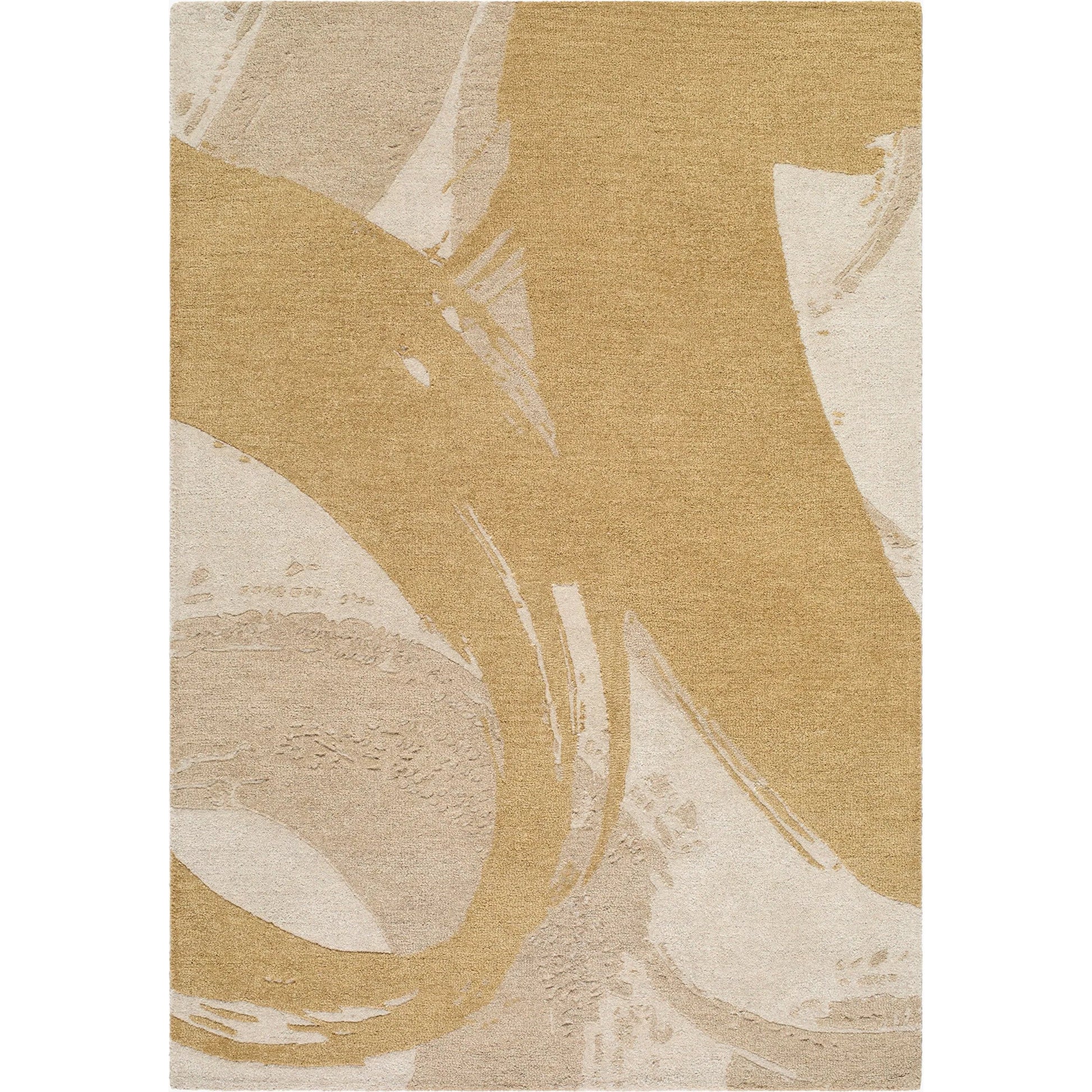 Kubra KUB-2300 Rug by Livabliss in camel, sandstone, ivory. Made from wool in a unique style.