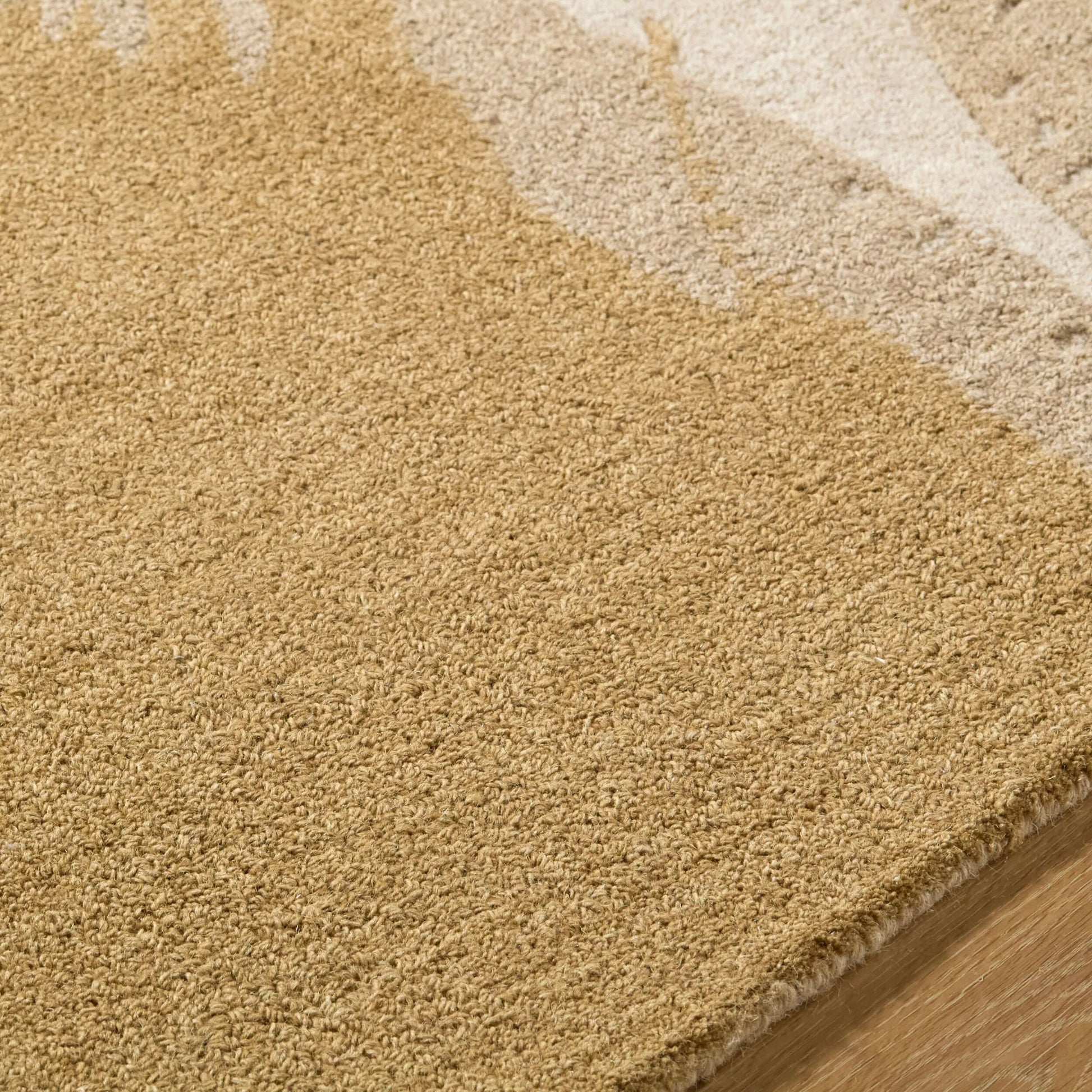 Kubra KUB-2300 Rug by Livabliss in camel, sandstone, ivory. Made from wool in a unique style.