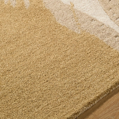 Kubra KUB-2300 Rug by Livabliss in camel, sandstone, ivory. Made from wool in a unique style.