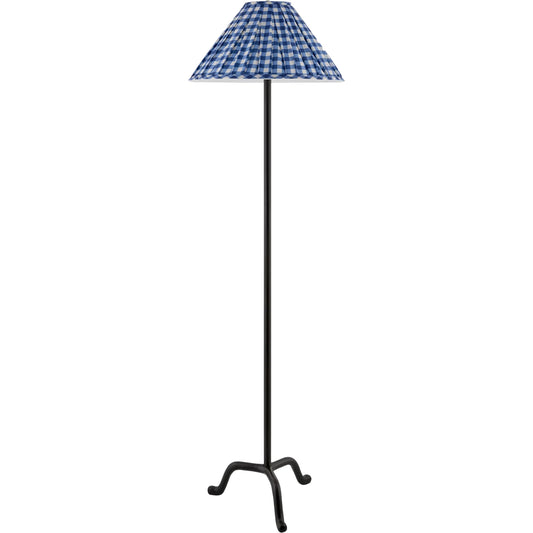 Kukio Accent Floor Lamp by Surya. Made from iron, linen, polyester in a transitional style.
