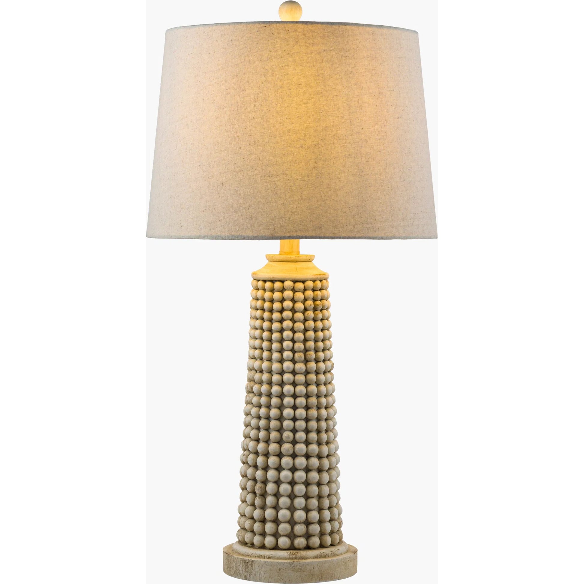 Kaul - 29766 by Surya in cream, translucent, metallic nickel, white, beige and paintedpaintedpainted. Made from linen, polyester, metal in a coastal style.