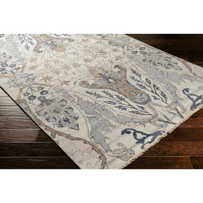 Kushal Rug by Surya. Made from 70% viscose, 30% wool in a traditional style.