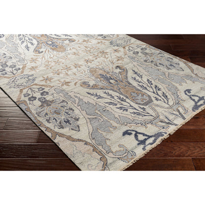 Kushal Rug by Surya. Made from 70% viscose, 30% wool in a traditional style.
