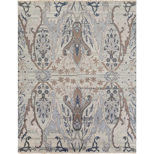 Kushal Rug by Surya. Made from 70% viscose, 30% wool in a traditional style.