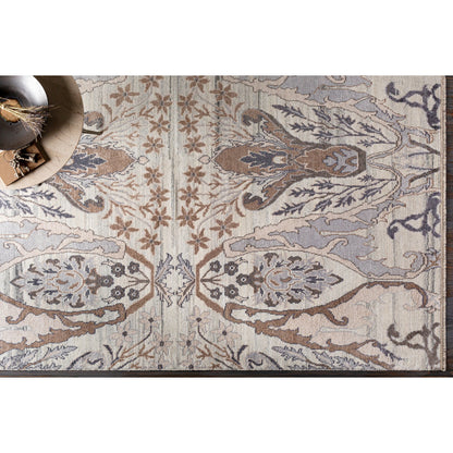 Kushal Rug by Surya. Made from 70% viscose, 30% wool in a traditional style.
