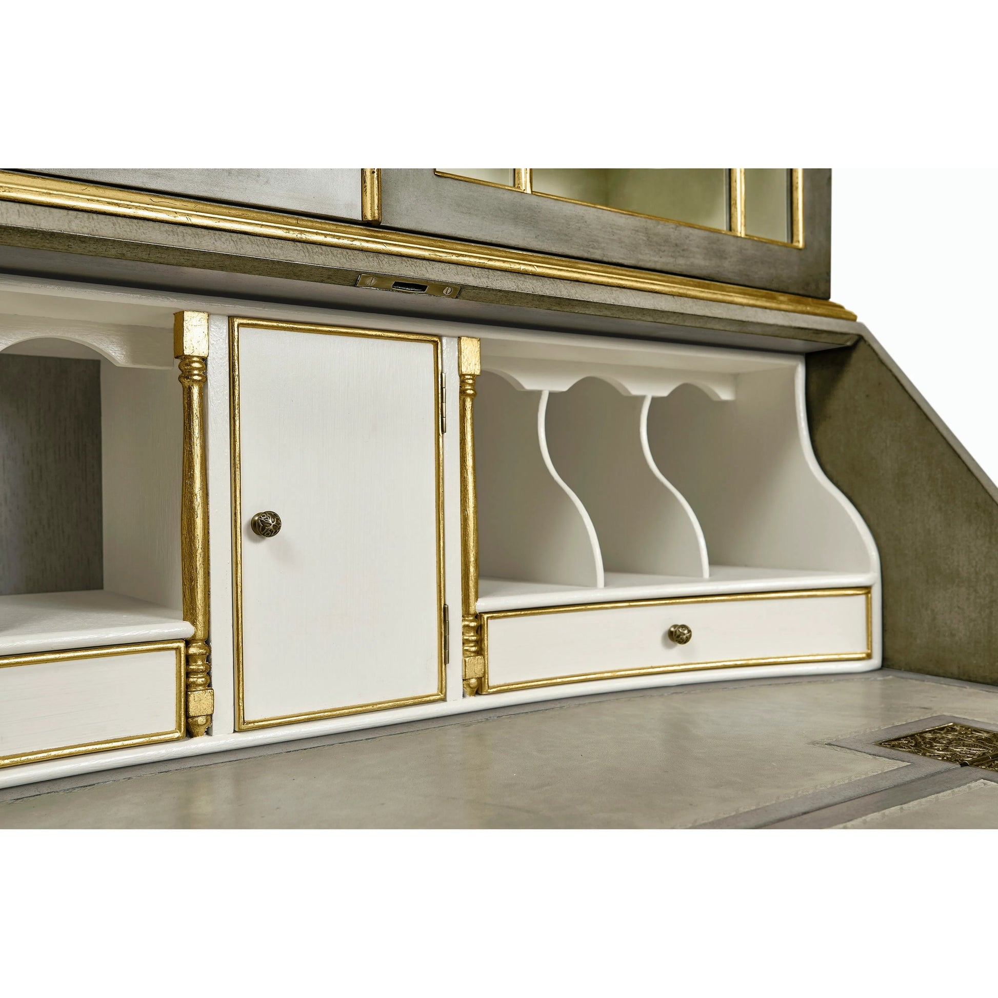 Buckingham Georgian Mahogany Secretary by Jonathan Charles. Made from unique in a cottage & farmhouse style.