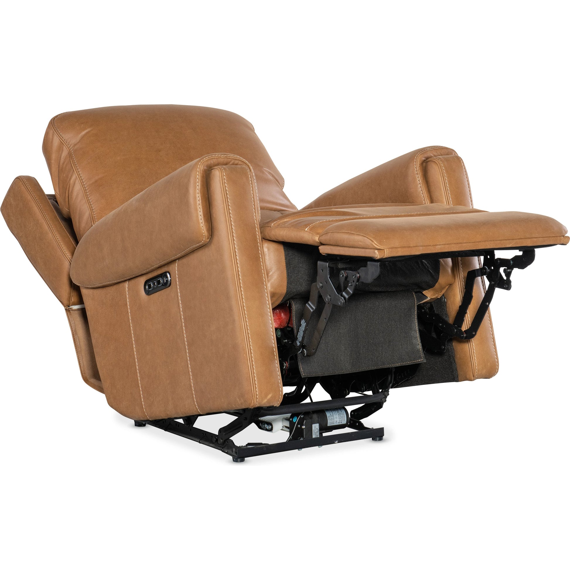 Somers Power Recliner by Hooker Furniture. Made from unique in a transitional style.