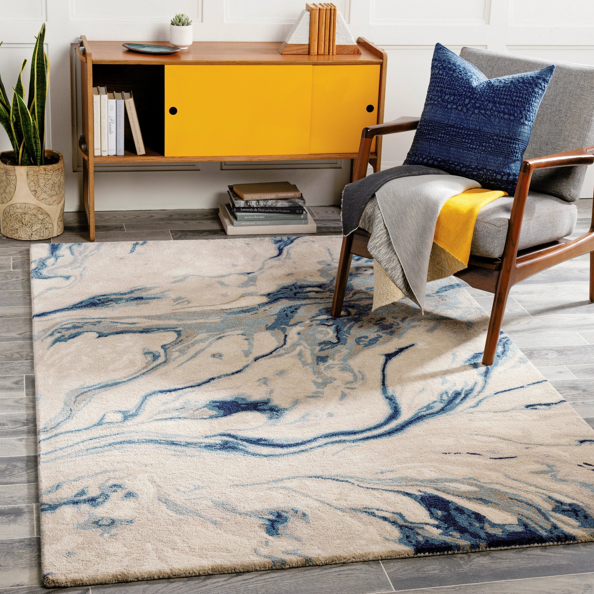 Kavita Rug - 29597 by Surya. Made from 50% viscose, 50% wool in a unique style.