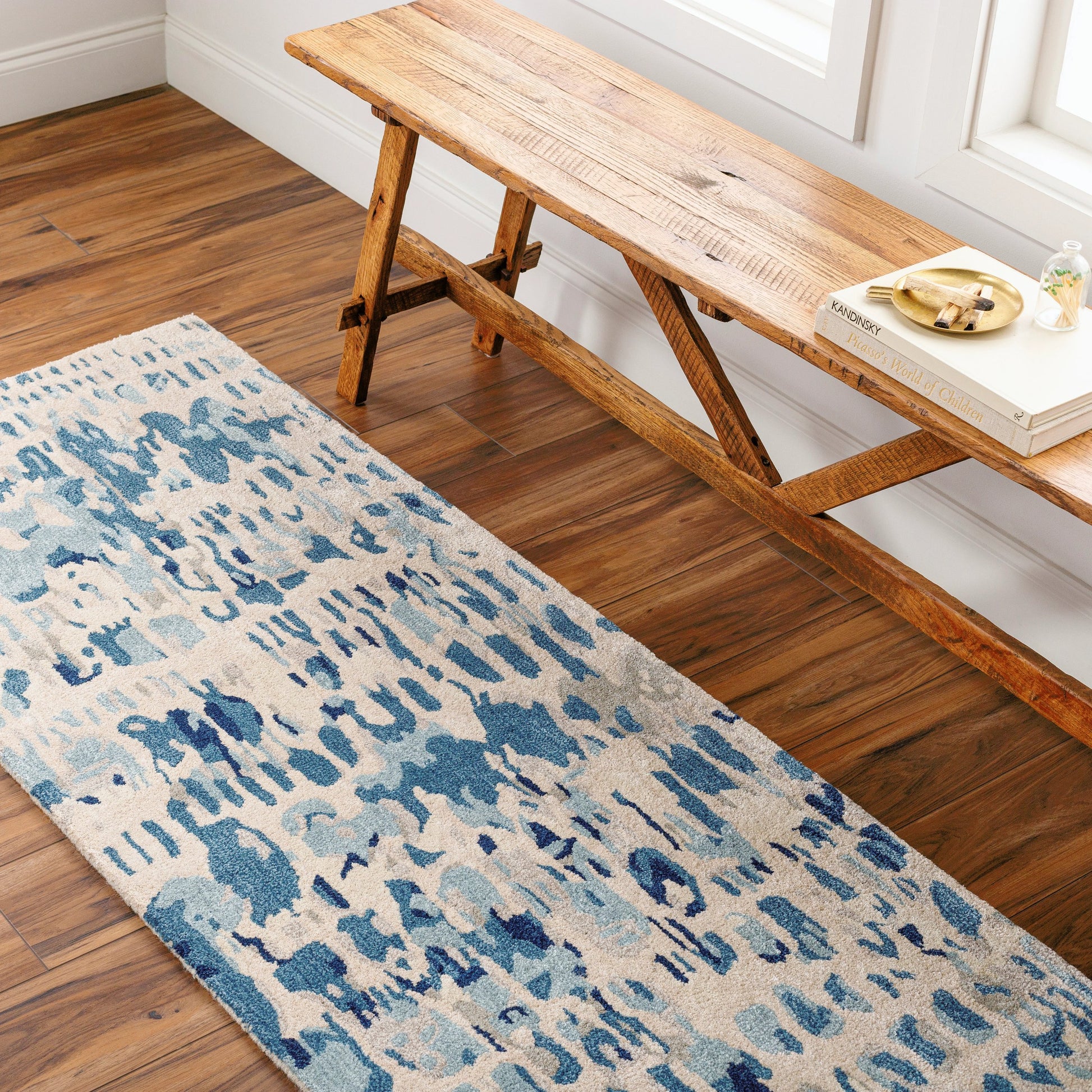 Kavita Rug - 29598 by Surya. Made from 50% viscose, 50% wool in a unique style.