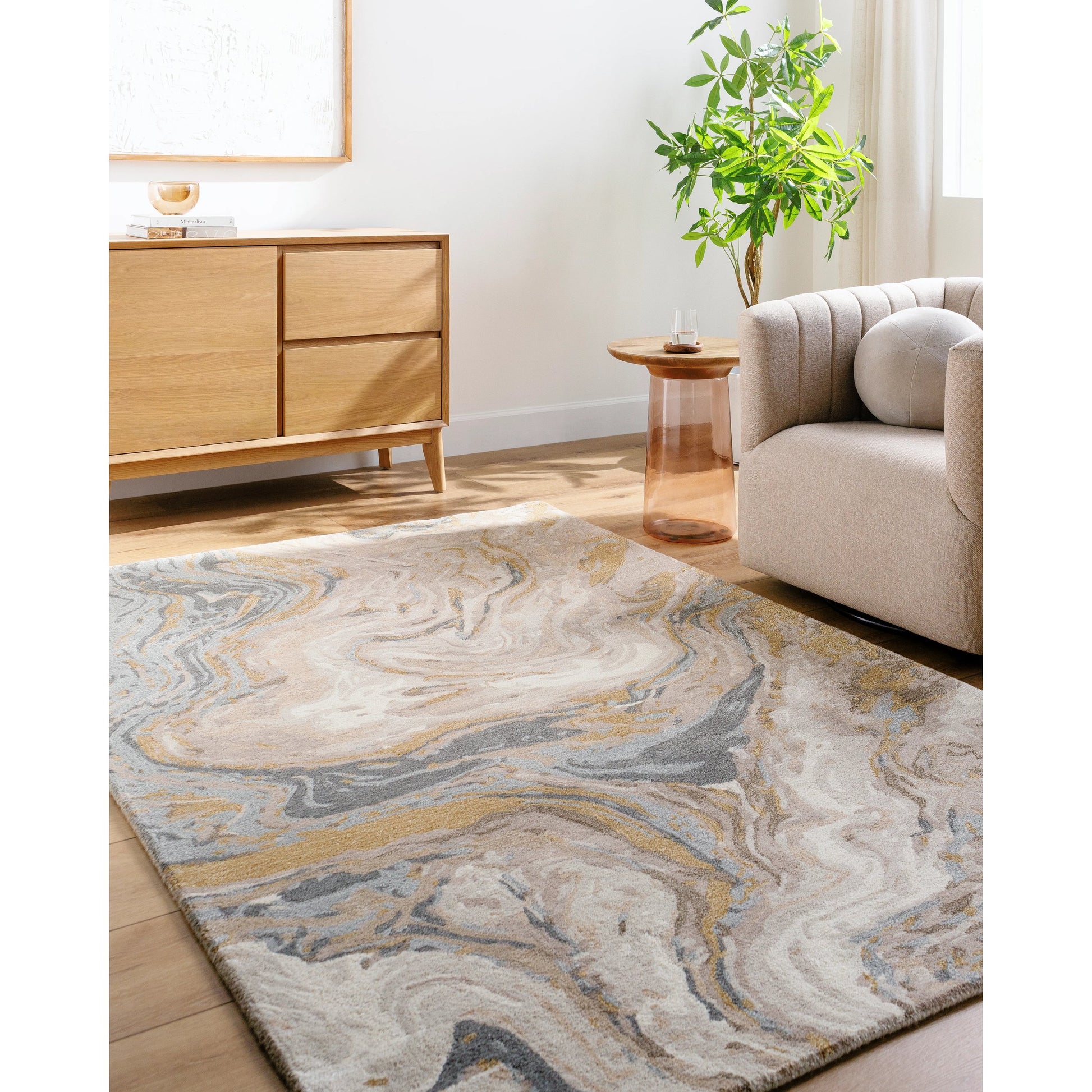Kavita Rug - 534596 by Surya. Made from wool, viscose in a unique style.