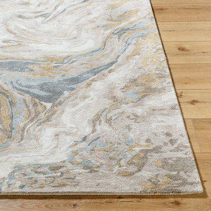 Kavita Rug - 534596 by Surya. Made from wool, viscose in a unique style.