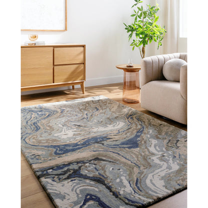 Kavita Rug - 534596 by Surya. Made from wool, viscose in a unique style.
