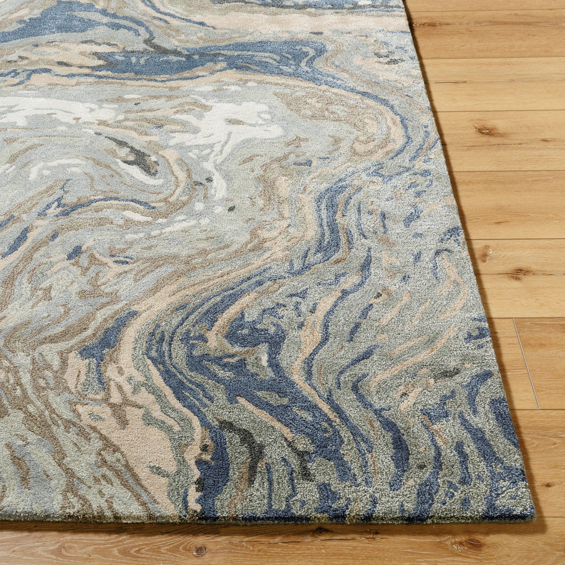 Kavita Rug - 534596 by Surya. Made from wool, viscose in a unique style.