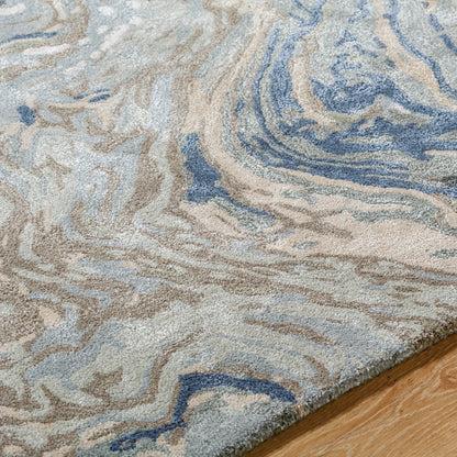 Kavita Rug - 534596 by Surya. Made from wool, viscose in a unique style.