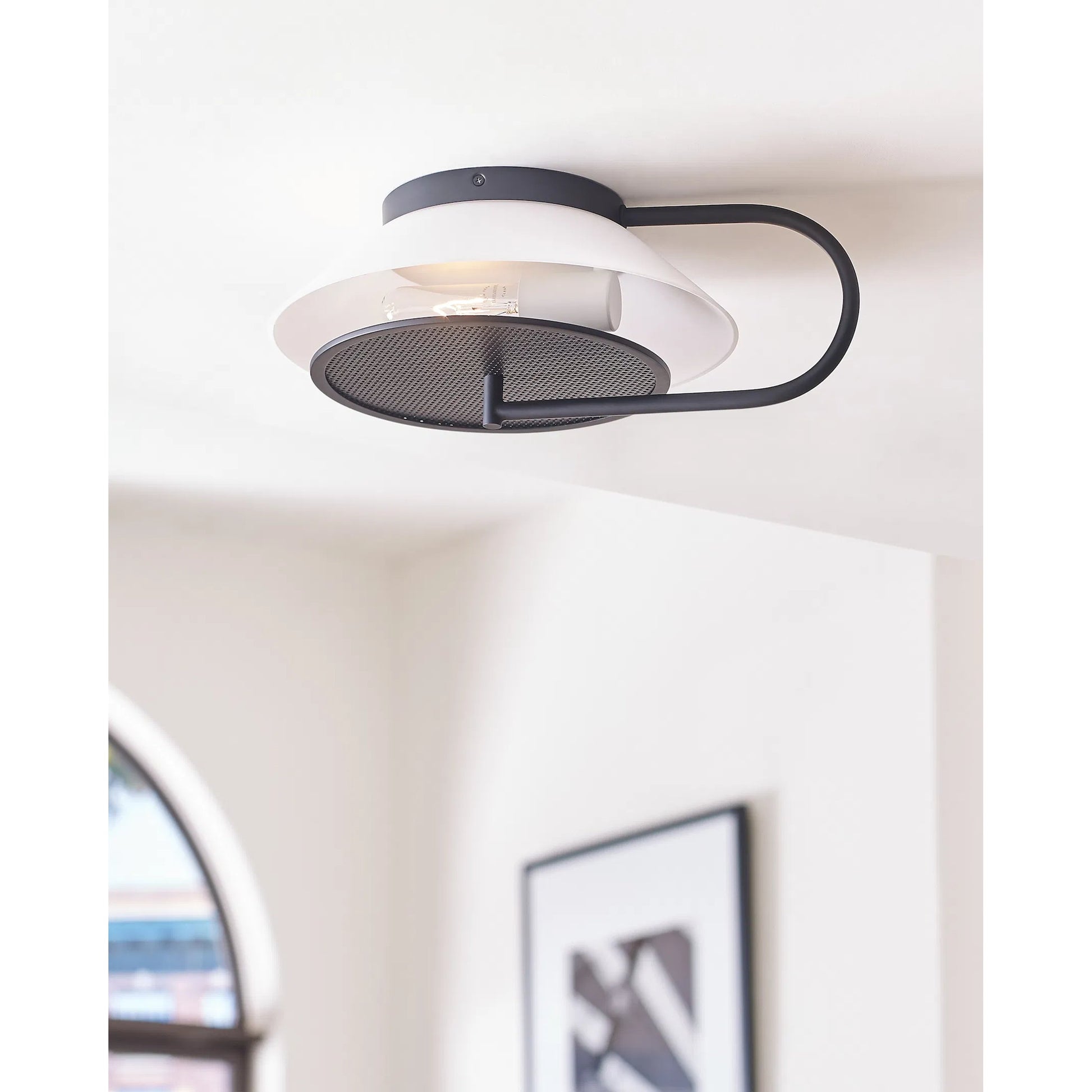 Gesture Sconce / Flush Mount by Visual Comfort & Co.. Made from steel in a unique style.