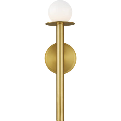 Nodes Sconce by Visual Comfort & Co.. Made from steel in a modern style.