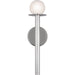 Nodes Sconce by Visual Comfort & Co.. Made from steel in a modern style.