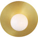 Nodes Large Angled Sconce by Visual Comfort & Co.. Made from steel in a unique style.
