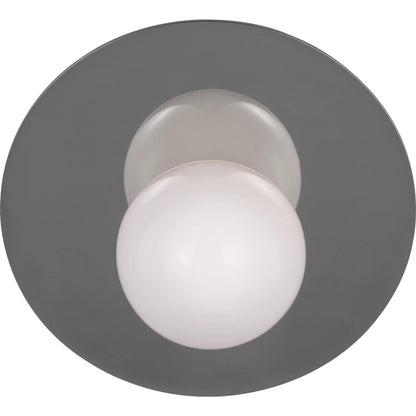 Nodes Large Angled Sconce by Visual Comfort & Co.. Made from steel in a unique style.