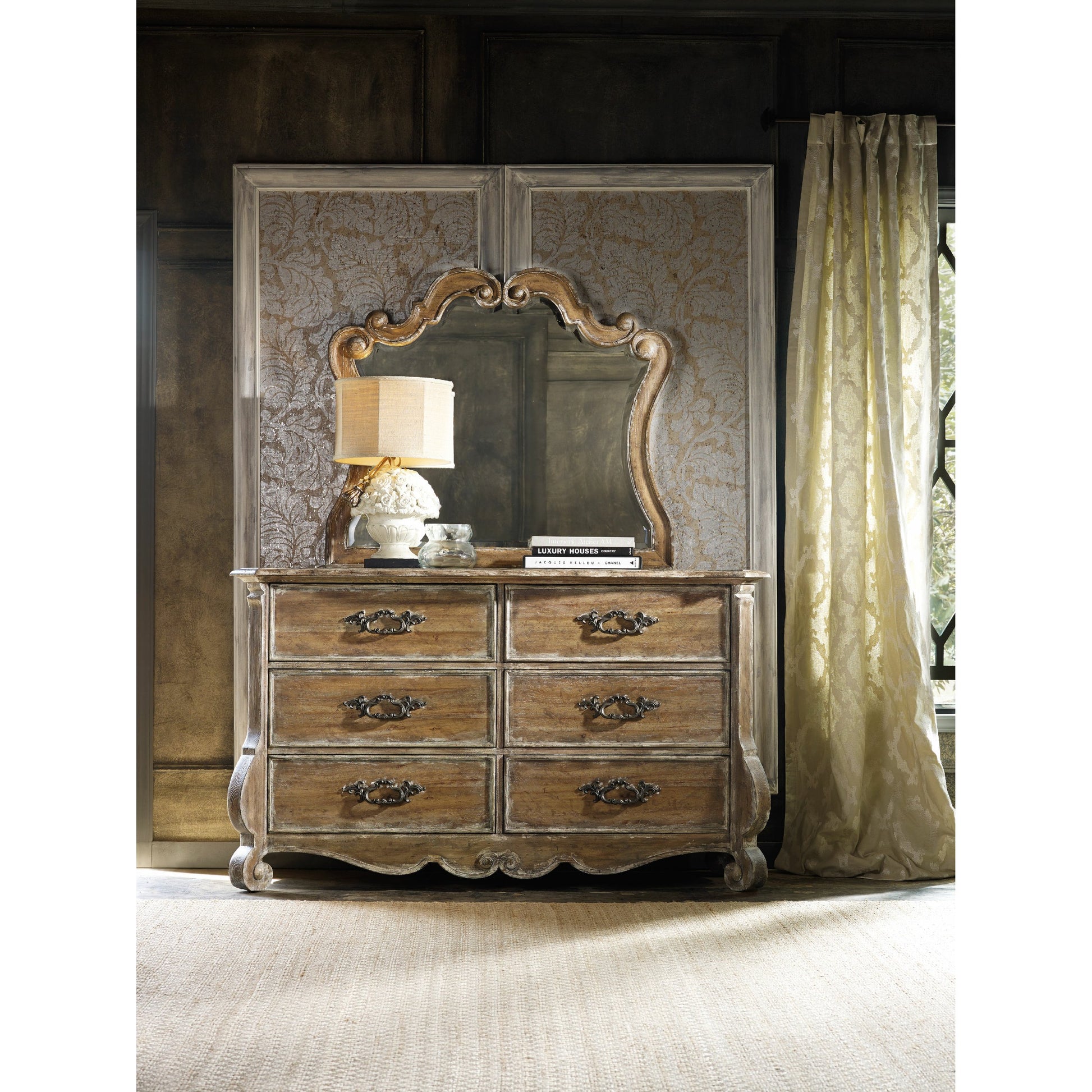 Chatelet Dresser by Hooker Furniture. Made from unique in a traditional style.