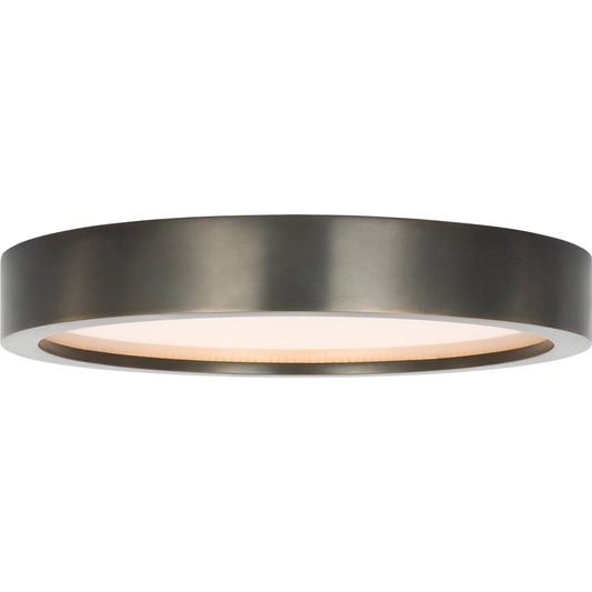 Cerne Medium Flush Mount by Visual Comfort & Co.. Made from brass in a modern style.