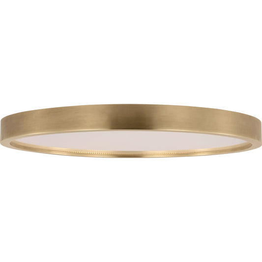 Cerne X-Large Flush by Visual Comfort & Co. in natural brass. Made from brass in a unique style.