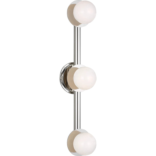 Nodes Vanity Light by Visual Comfort & Co.. Made from steel in a unique style.