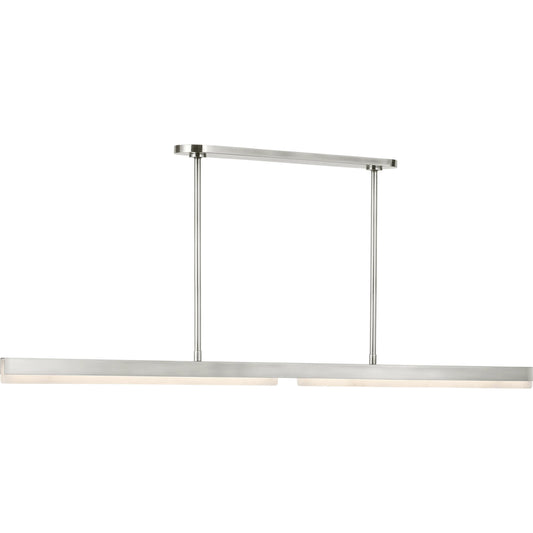 Linea 60" Linear Chandelier by Visual Comfort & Co.. Made from brass in a unique style.