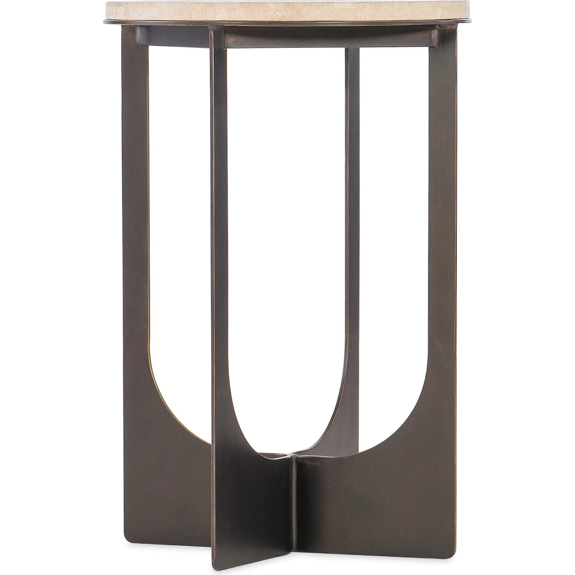 Lynx Drink Table by Hooker Furniture in dark bronze. Made from unique in a modern style.