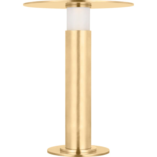 Miguel 10" Rechargeable Table Lamp by Visual Comfort & Co.. Made from brass in a unique style.
