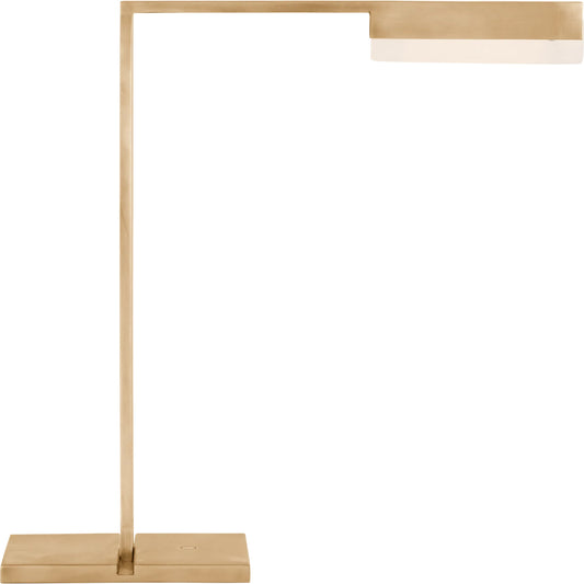 Linea 15" Table Lamp by Visual Comfort & Co.. Made from brass in a unique style.