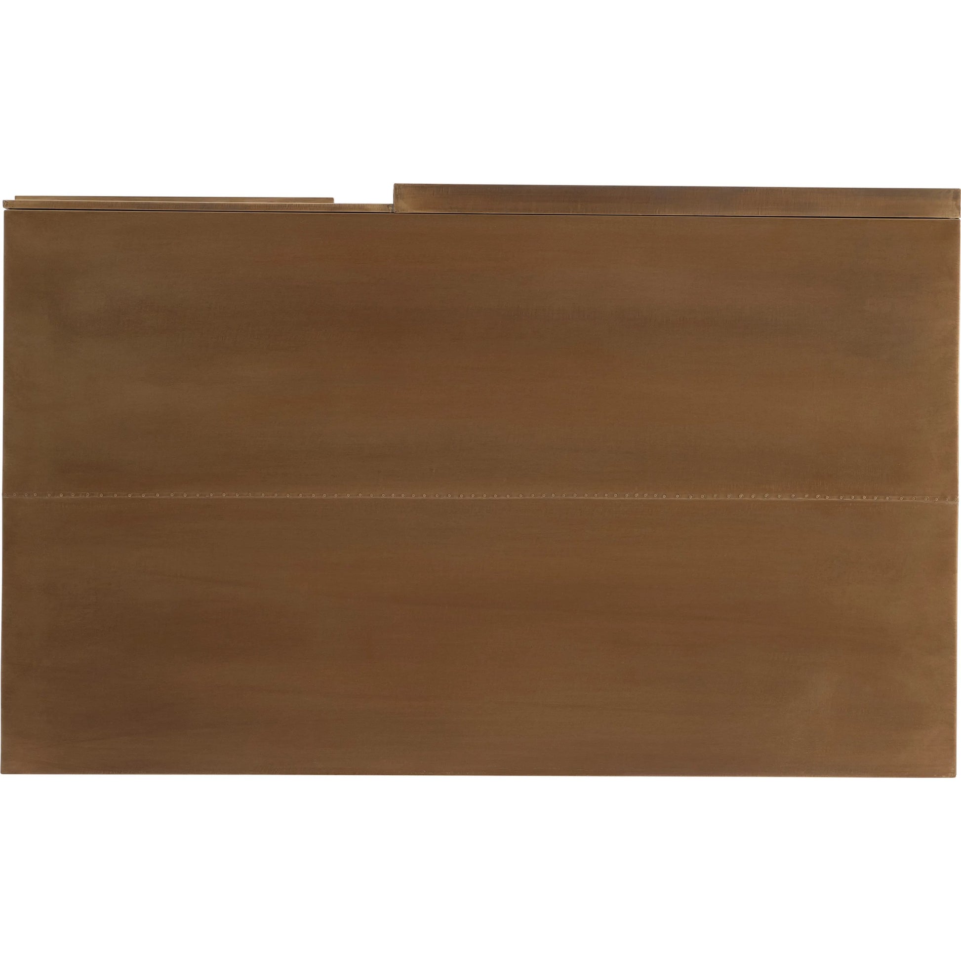 Acora Nightstand by Bernhardt in brass. Made from metal in a modern style.