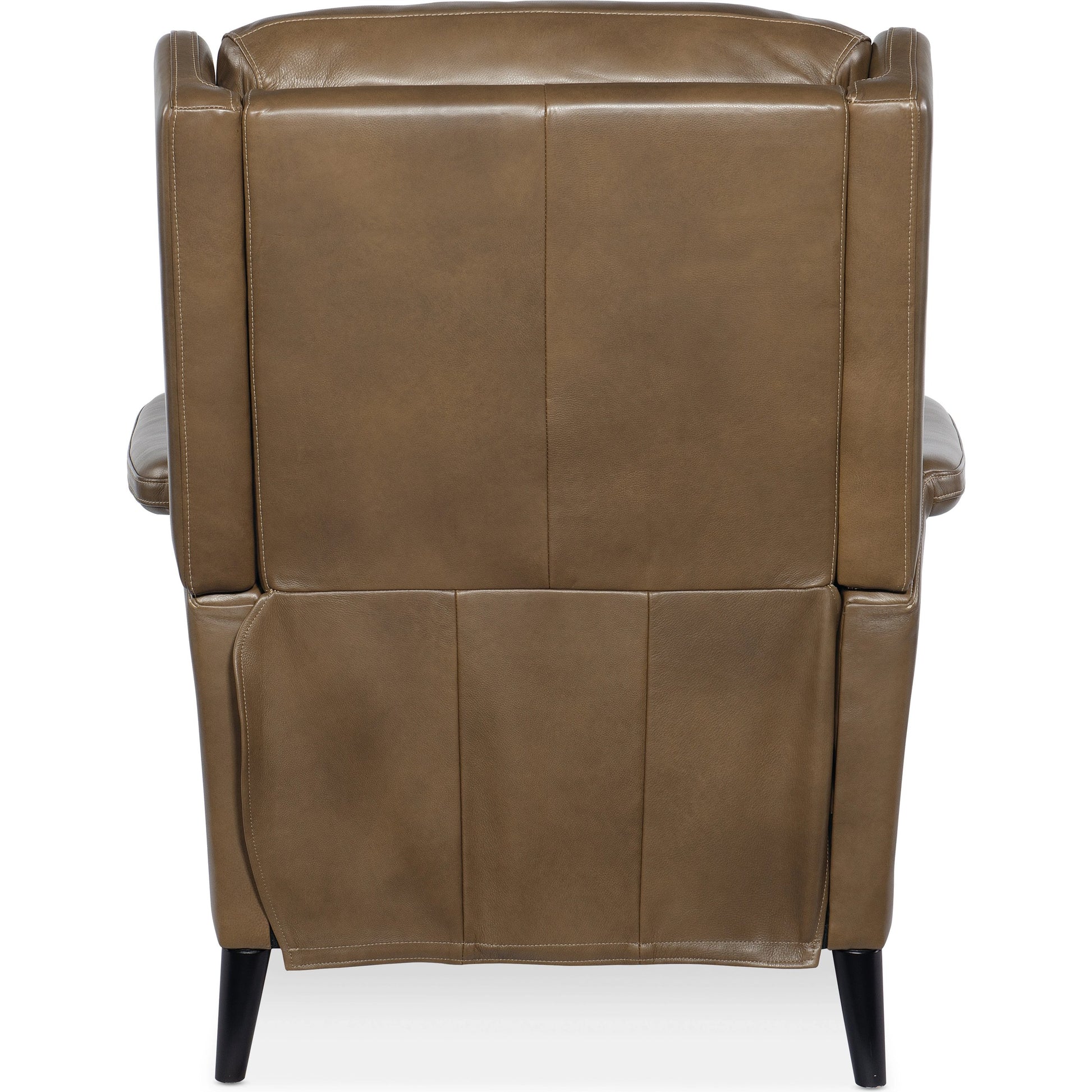 Deacon Power Recliner by Hooker Furniture. Made from leather in a traditional style.