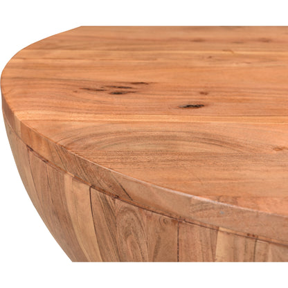 Eske Storage Table by Moe's Home Collection. Made from solid acacia wood in a rustic style.