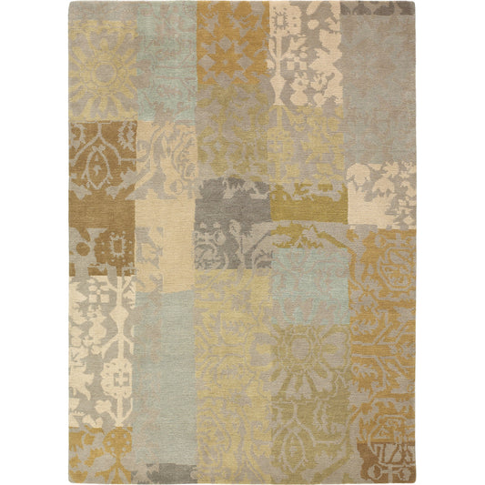 Kyah Rug - 15439 by Surya in cream, gray. Made from 100% new zealand wool in a unique style.