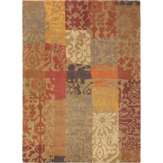 Kyah Rug - 15440 by Surya in tan. Made from 100% new zealand wool in a unique style.