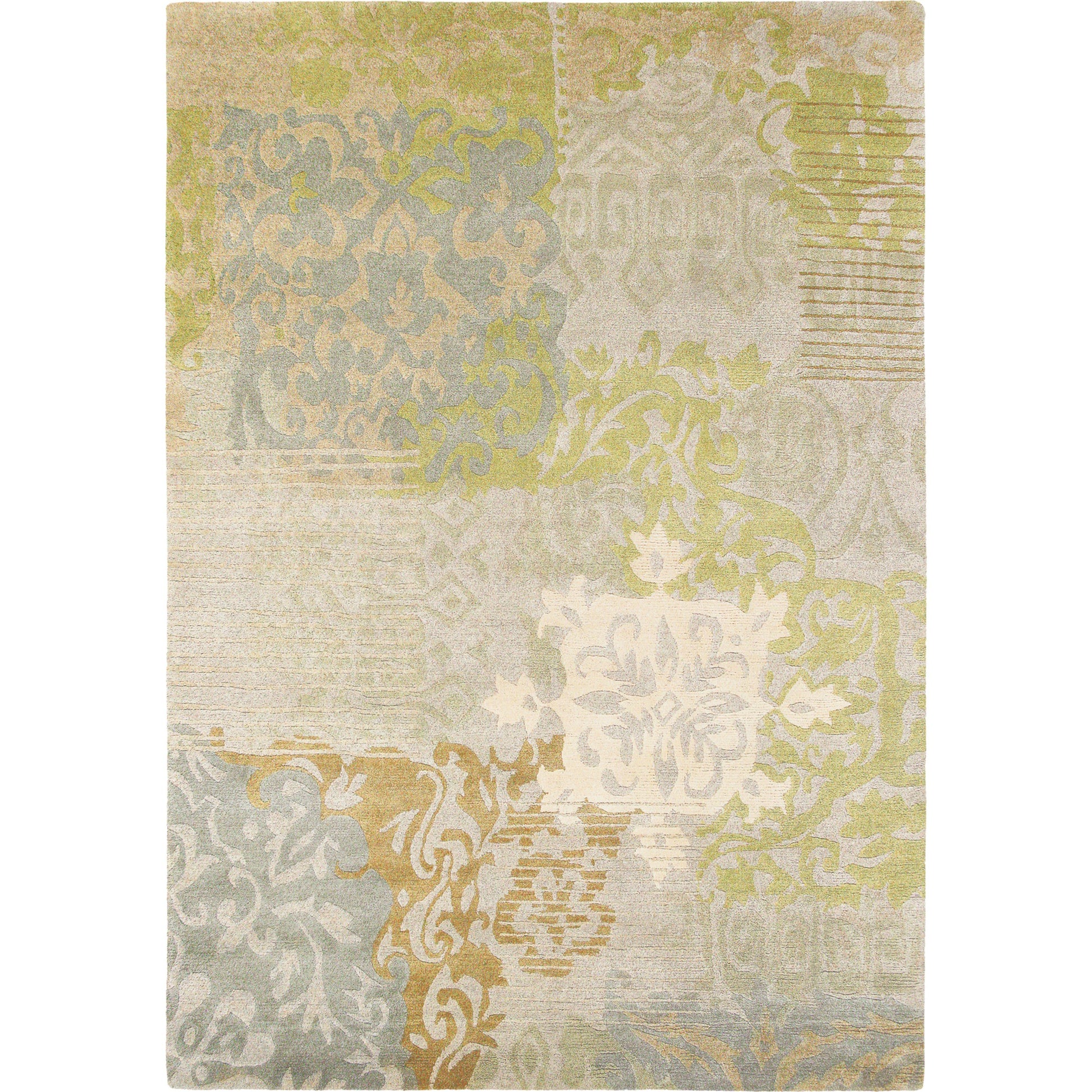 Kyah KYA-9104 Rug by Surya in cream, beige. Made from 100% new zealand wool in a unique style.