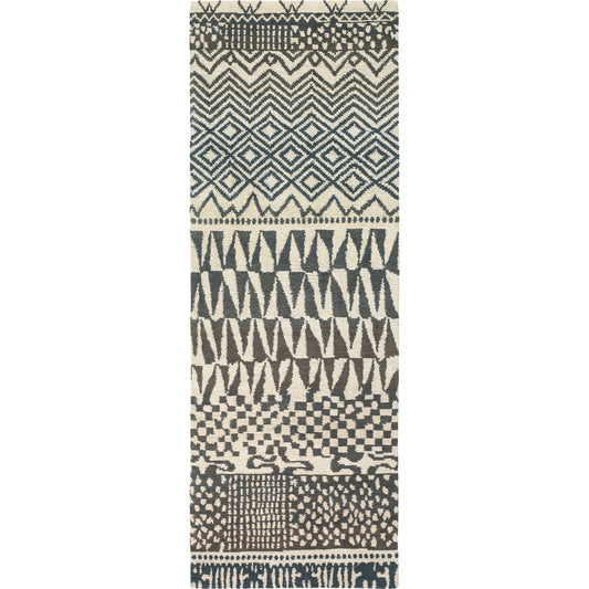 Kyah Rug - 15449 by Surya in beige, blue, gray. Made from 100% new zealand wool in a unique style.