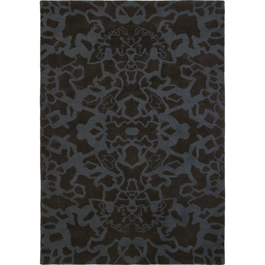 Kyah Rug - 15453 by Surya in black, gray. Made from 100% new zealand wool in a unique style.